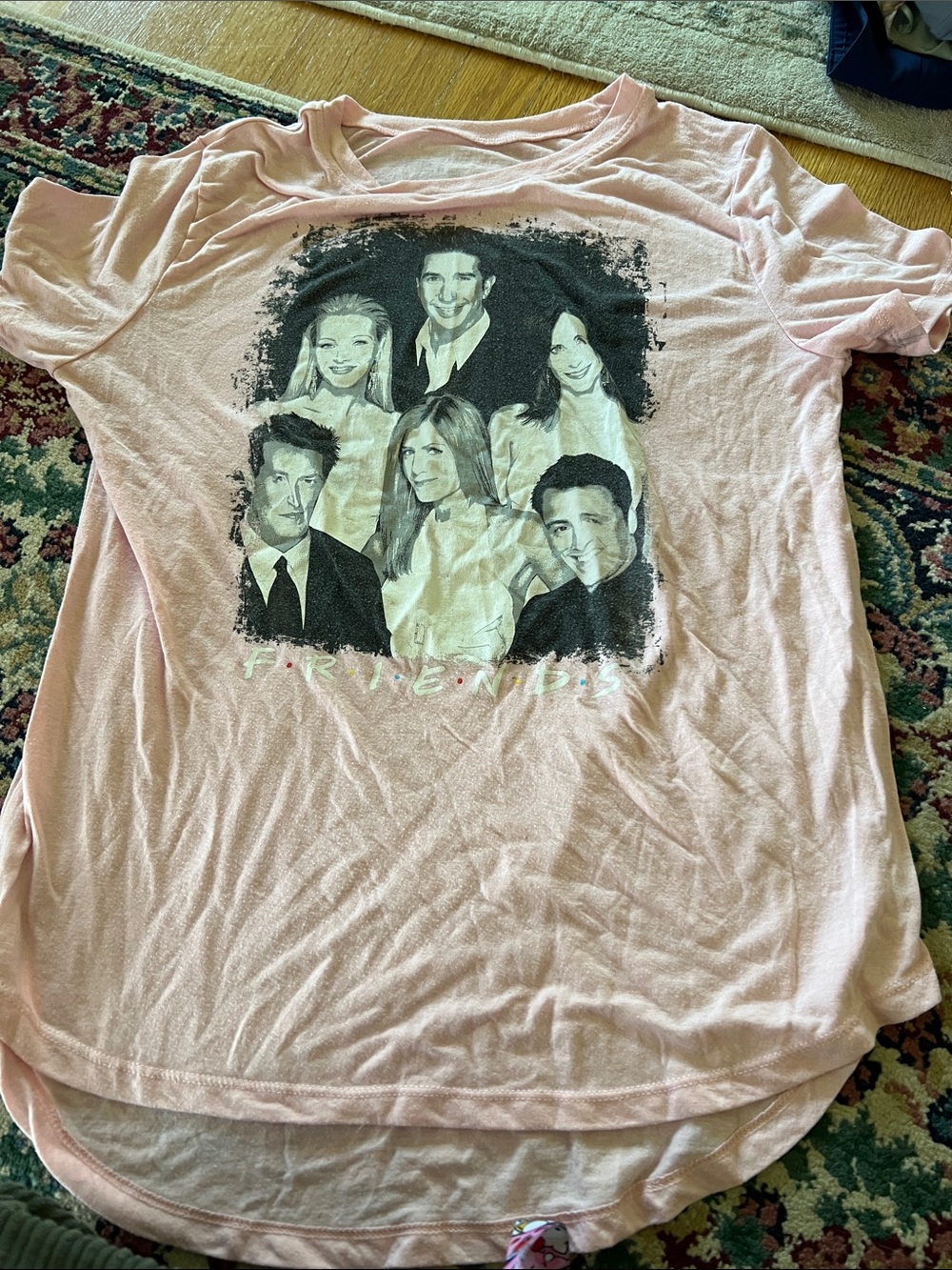 FRIENDS Pink Short Sleeve Graphic Tee